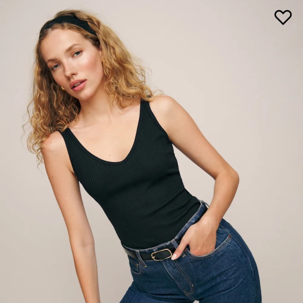 Reformation Alfie knit tank
